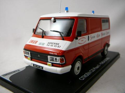 Miniature Citroen C35 Ambulance SMUR