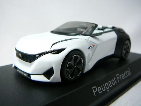 Miniature Peugeot Fractal Concept Car