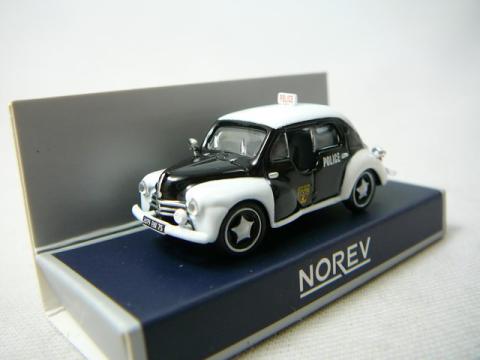 Miniature Renault 4CV Police