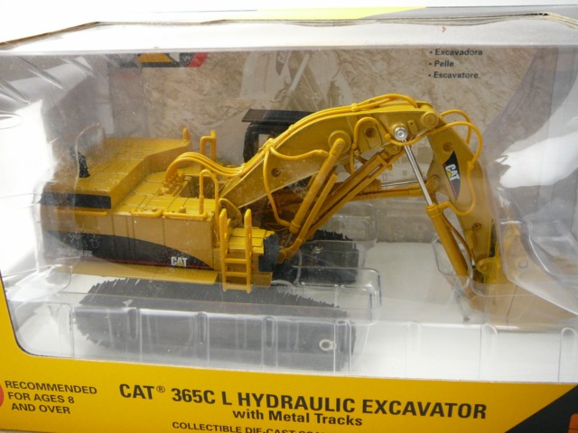 Caterpillar CAT 365C L Pelle Hydraulique Excavatrice Miniature 1/50 Norscot