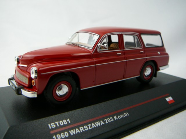 Warszawa 203 Kombi 1960 Miniature 1/43 Ist