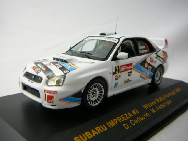 Subaru Impreza WRX N°3 Vainqueur Rallye Portugal 2005
