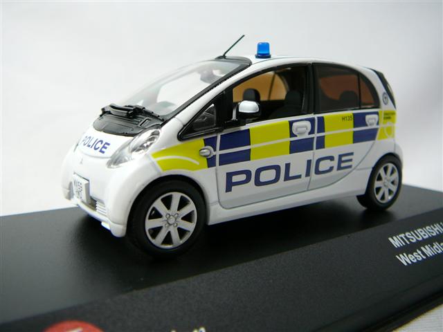 Mitsubishi i-MiEV 2009 Police West Midlands Miniature 1/43 J Collection