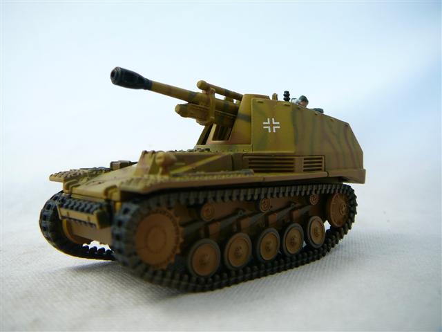 German sELF Propelled Howitzer Wespe Normandy 1944 Miniature 1/72 Unimax Forces of Valor