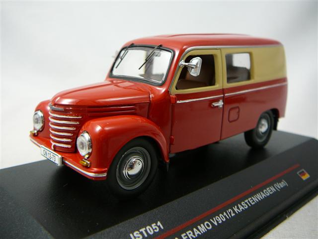 IFA FRAMO V90 1/2 Fourgon 1954 Miniature 1/43 Ist