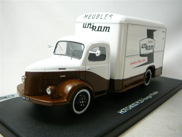 Hotchkiss PL25 Camion Meubles UNIRAM Miniature 1/43 Eligor