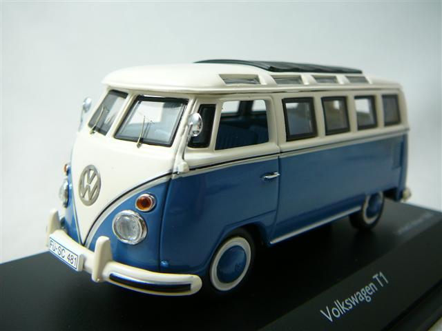Volkswagen T1 Samba Minibus Miniature 1/43 Schuco