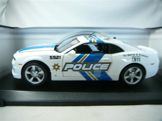 Chevrolet Camaro SS RS 2010 Police Miniature 1/18 Maisto