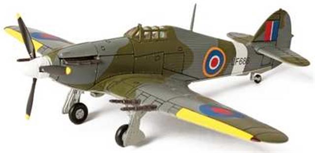 UK Hawker Hurricane Miniature 1/72 Unimax Forces of Valor