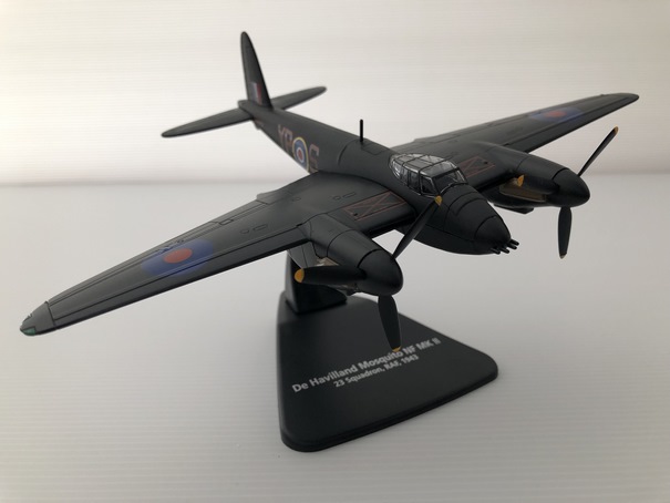 De Havillland Mosquito NF MK 2 RAF 1943 Miniature 1/72 Oxford