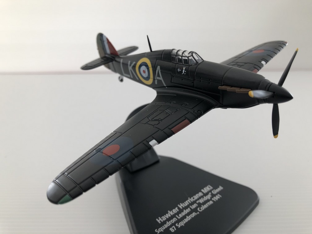Hawker Hurricane MK1 RAF 87th Squadron Colerne 1941 Miniature 1/72 Oxford