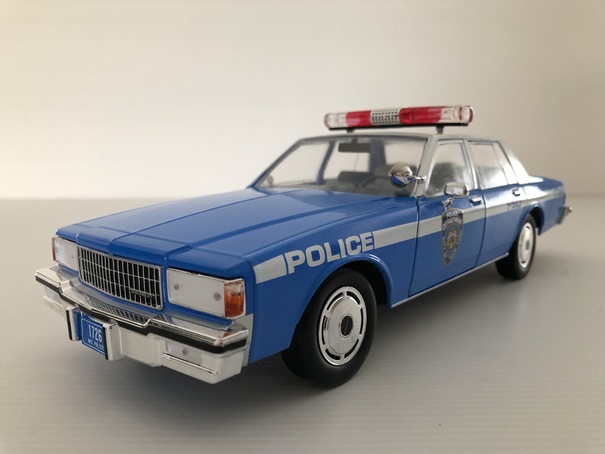 Chevrolet Caprice NEW YORK POLICE DEPARTMENT  Miniature 1/18 Greenlight