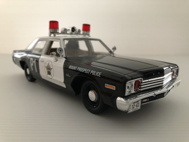 Dodge Monaco Mount Prospect Police Illinois Miniature 1/24 Greenlight