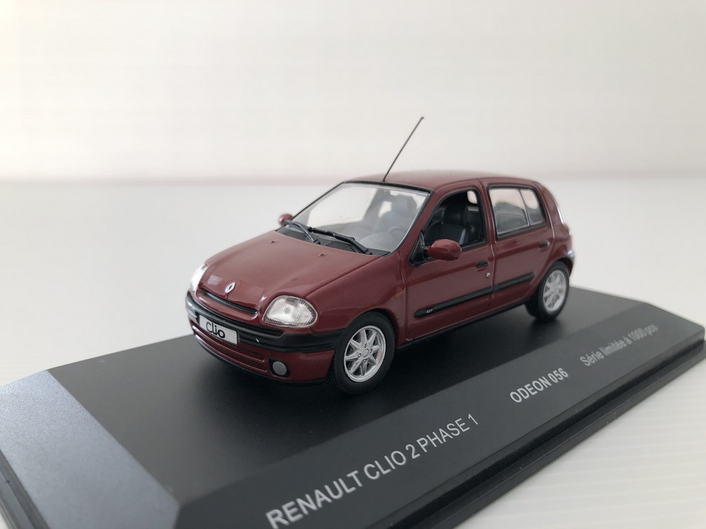 Renault Clio II Phase I Miniature 1/43 Odeon