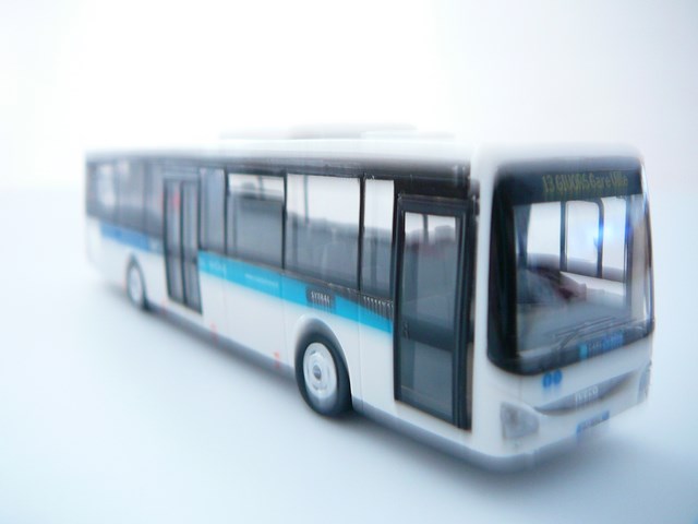 Iveco Bus Crossway LE 2014 Cars du Rhone Miniature 1/87 Norev
