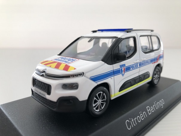 Citroen Berlingo 2020 Police Municipale Miniature 1/43 Norev