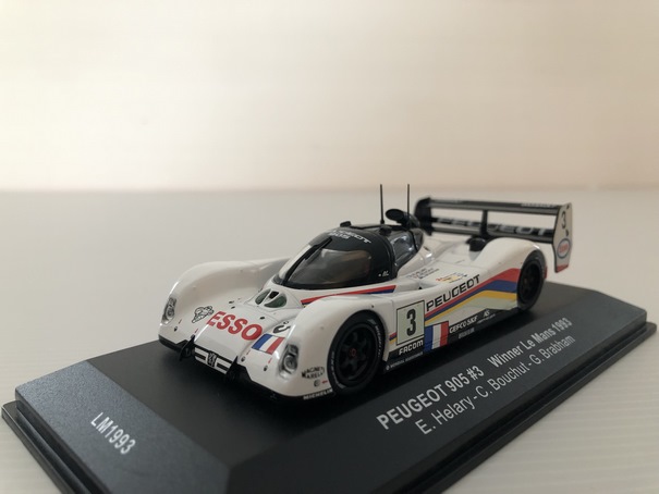 Peugeot 905 n°3 Winner Le Mans 1993 Miniature 1/43 Ixo