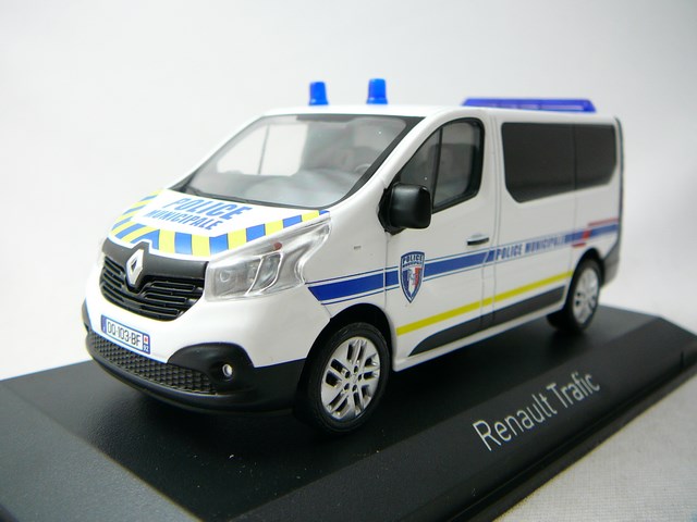Renault Trafic 2014 Police Municipale Miniature 1/43 Norev