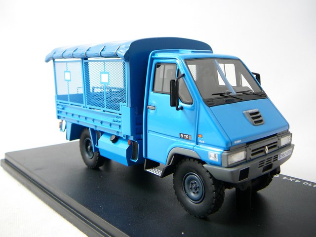 Renault B110 4X4 MO Transport de Troupes Gendarmerie Miniature 1/43 Perfex