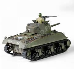 Sherman M4 (75) Char moyen US 753RD Tank Batallion Ligne Gustave Italie 1944 Miniature 1/32 Forces of Valor