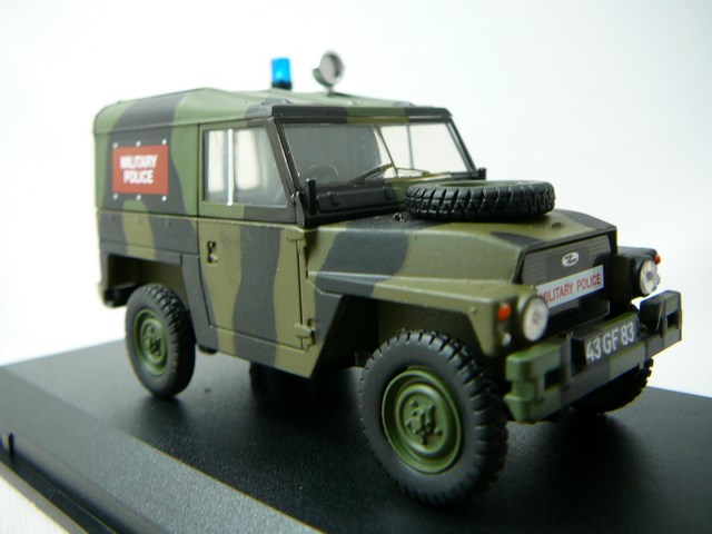 Land Rover 1/2 Ton Lightweight Military Police Miniature 1/43 Oxford