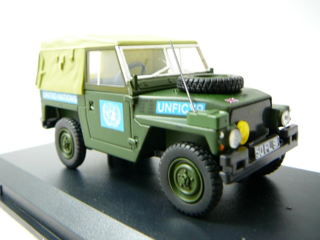 Land Rover 1/2 Ton  Lightweight UNITED NATIONS Miniature 1/43 Oxford
