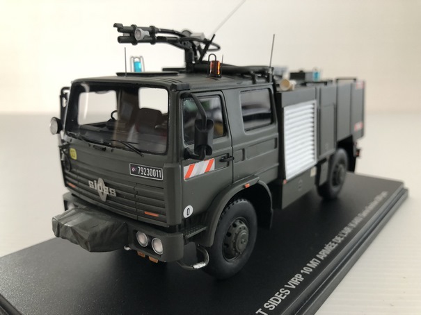 Renault G230 SIDES VIRP 10 M7 Pompiers Armée de l'air Miniature 1/43 Alerte