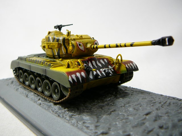 M26 Pershing 6th  Tank Battalion Korea 1951 Miniature 1/72 War Master