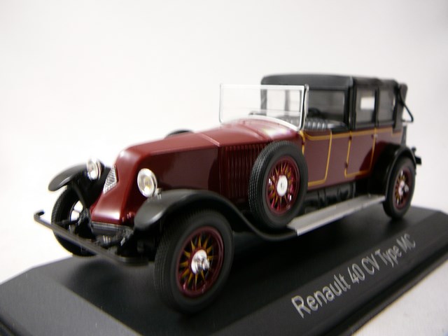 Renault 40CV Type MC Présidentielle Gaston Doumergue 1924 Miniature 1/43 Norev