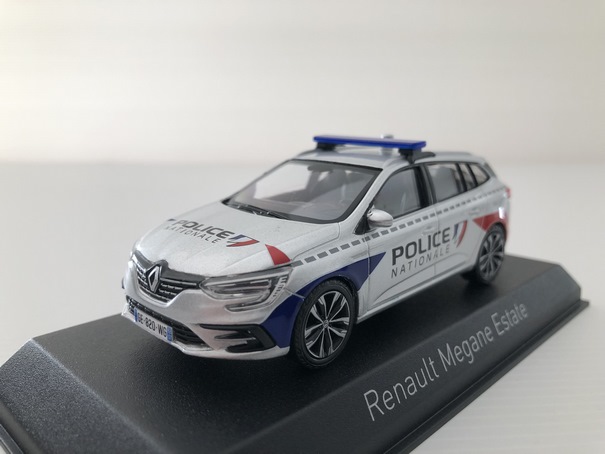 Renault Megane Sport Tourer 2022 Police Nationale  Miniature 1/43 Norev