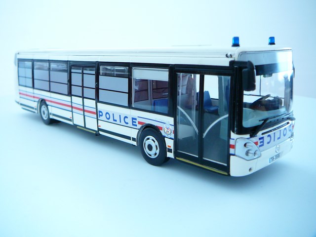 Iribus Citelis Police Nationale Transport Interpellés Miniature 1/43 Norev
