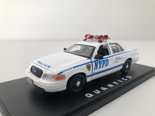Ford Crown Victoria New York Police Departmen Quantico Miniature 1/43 Greenlight