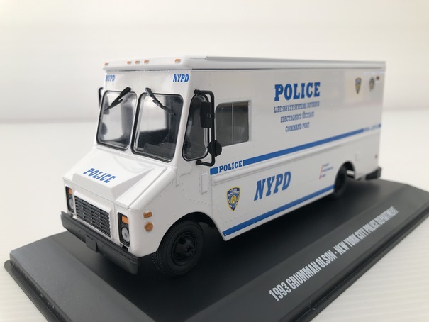 Grumman Olson New York Police Department Miniature 1/43 Greenlight