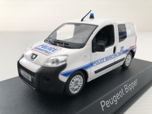 Peugeot Bipper 2009 Police Municipale Miniature 1/43 Norev