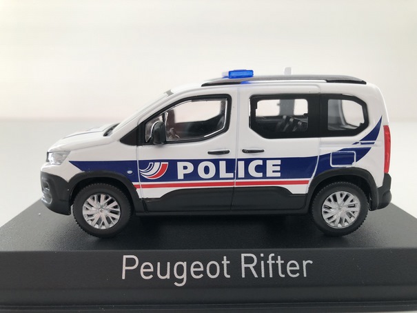 Peugeot Rfter Police Nationale Miniature 1/43 Norev