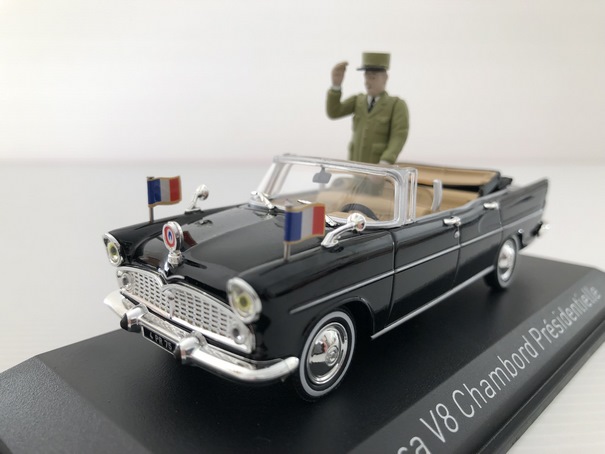 Simca V8 Chambord Présidentielle 1960 Miniature 1/43 Norev