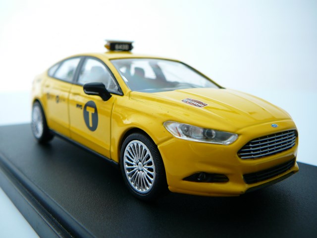 Ford Fusion New York City Taxi Miniature 1/43 Greenlight