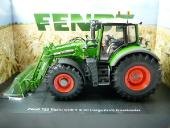 Fendt 722 Vario Tracteur Agricole avec Chargeur Miniature 1/32 Universal Hobbies
