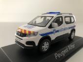Peugeot Rifter 2019 Police Municipale Miniature 1/43 Norev