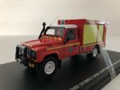 Land Rover 130 GRIMP Bataillon Marins Pompiers de Marseille Miniature 1/43 Alarme