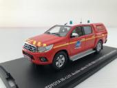 Toyota Hilux Pompiers VLHR SDIS 31 Miniature 1/43 Alarme