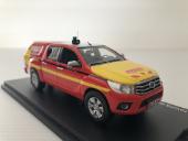 Toyota HILUX VLTT Sécurité Civile Miniature 1/43 Alarme