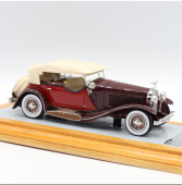 Isotta Fraschini Typo 8A 1933 sn1664 Dual Cowl Sports Tourer Castagna Miniature 1/43 Ilario