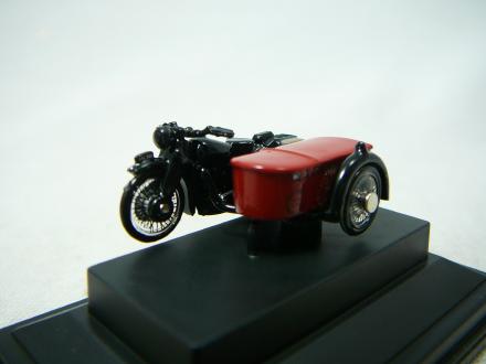 BSA Moto Sidecar échelle 1:76 Moto Modèle De Oxford 