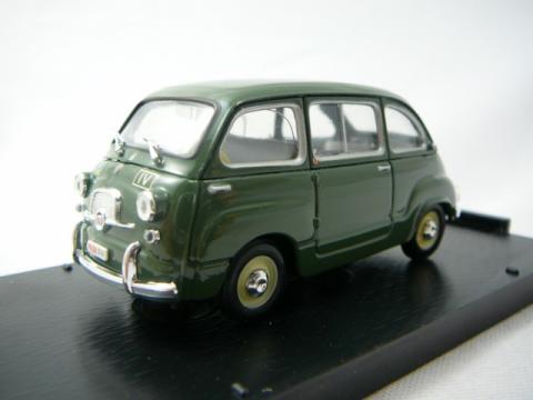 Fiat 600D Multipla Polizia Stradale 1960 Miniature 1/43 Brumm