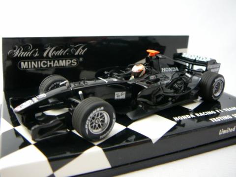 Honda Racing F1 Team RA106 Testing Session 2006 Miniature 1/43 Minichamps