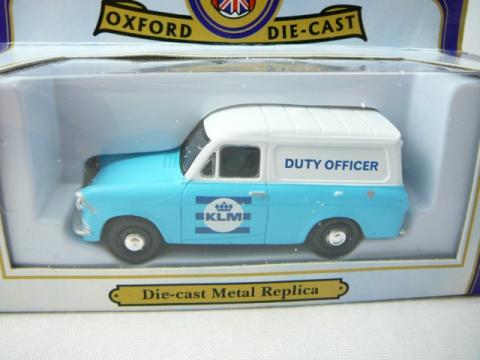 Ford Anglia Voiture de Service KLM Miniature 1/43 Oxford