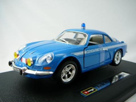 Alpine Renault A110 Gendarmerie Miniature 1/24 Burago