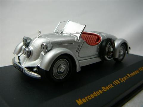 Mercedes Benz 150 Sport Roadster 1935 Miniature 1/43 Ixo Museum
