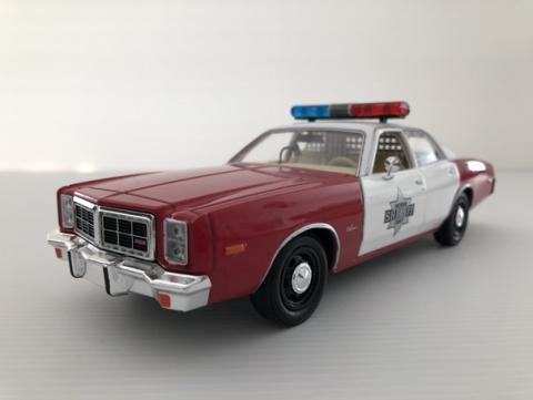 Miniature Dodge Monaco Finchburg county sheriff